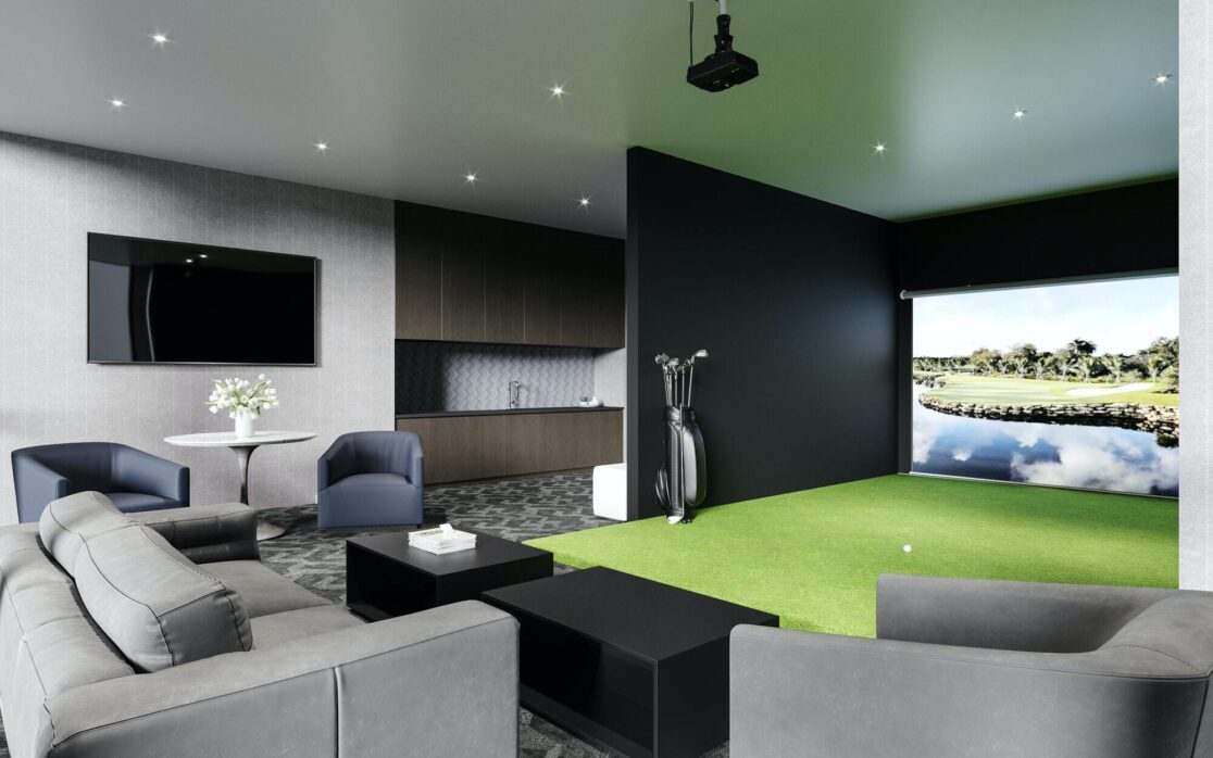 Tenant Amenity - Golf Simulator